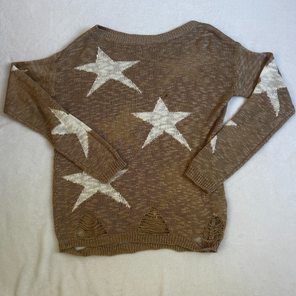 Star Knitted Sweater